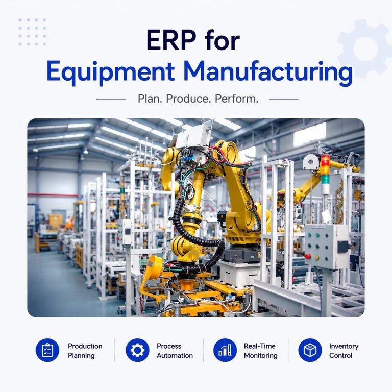     Improve Production Efficiency with Equipment Manufacturing ER - Cover Image