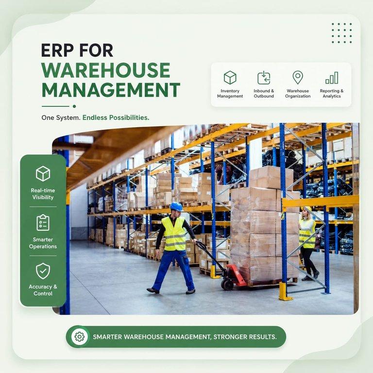 Complete Warehouse & Inventory Management with ERP - Cover Image