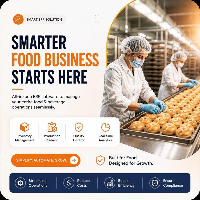 Why Food & Beverage Businesses Need ERP Software in 2026 - Cover Image