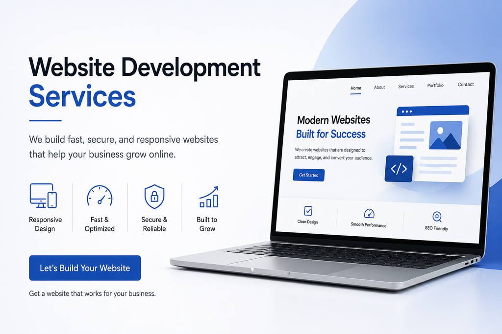 Website Development Services That Help Your Business Grow Online - Cover Image