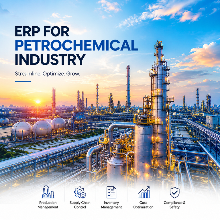 Transforming Petrochemical Operations with ERP - Cover Image