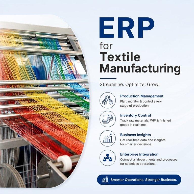 How DVNKS ERPNext Supports Textile Manufacturing Businesses - Cover Image